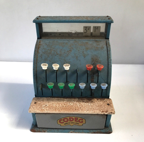 Vintage 1950s codeg - tin, toy