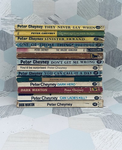 Peter cheyney 14x paperback - peter,