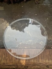 Vintage Clock Glass - Mantel Clock FLAT bevelled Glass -  132mm Diameter