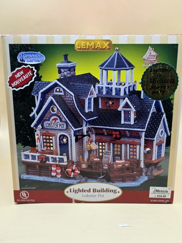 Retired lemax village - retired, "lobster