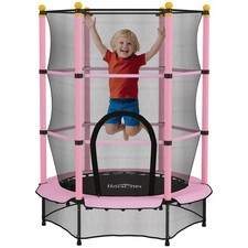 HOMCOM 4.6FT Kids Trampoline