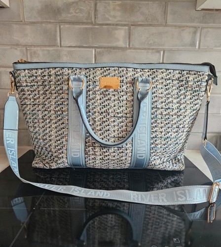 River island travel bag used - river,