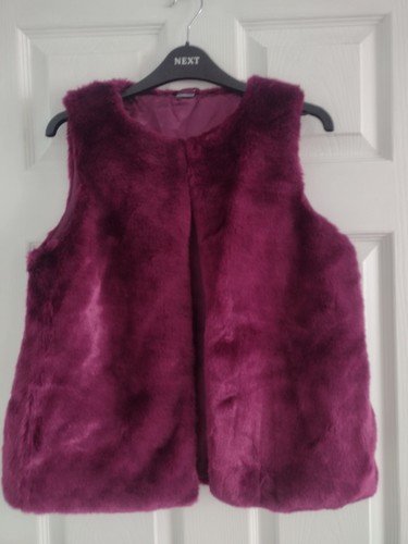 Bnwot girls next wine fake - girls, fur
