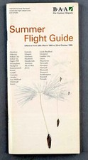 BAA AIRPORT TIMETABLE SUMMER 1995 BRITISH AIRPORTS AUTHORITY AIRLINE