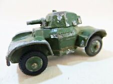 KEMLOW AUTOMEC 'DAIMLER ARMOURED CAR'. ARMY. VINTAGE. DINKY 670 COPY. RARE.
