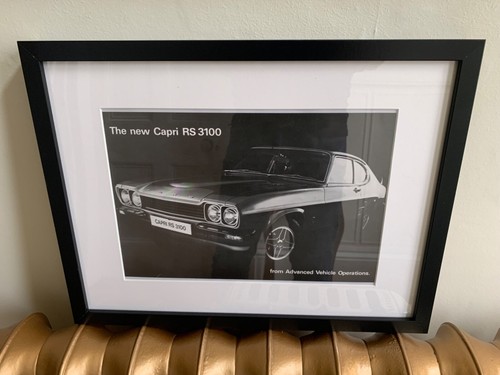 Ford capri rs3100 brochure - capri, brochure/