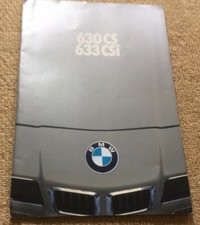 BMW 630CS & 633 CSi range