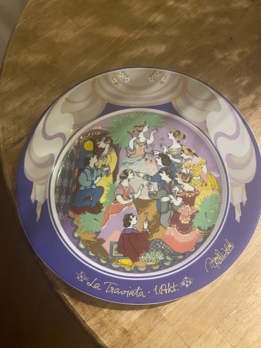 Rosenthal plate traviata - la,