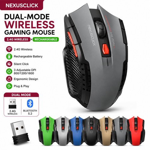 Wireless gaming mouse 1600 - gaming, dpi
