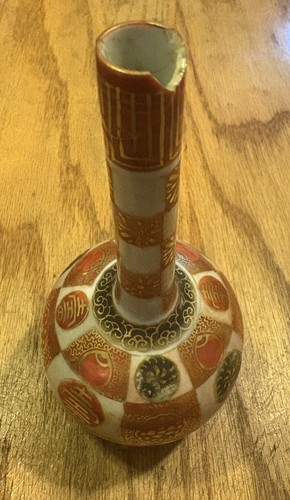 Antique hand painted japanese - hand,