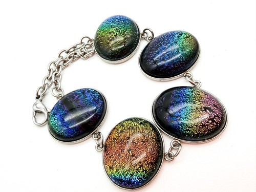 Dichroic art glass - art,