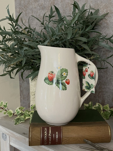 Jug pitcher milk strawberry - jug,