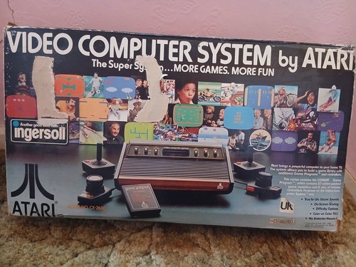 Atari 2600 console video - a,
