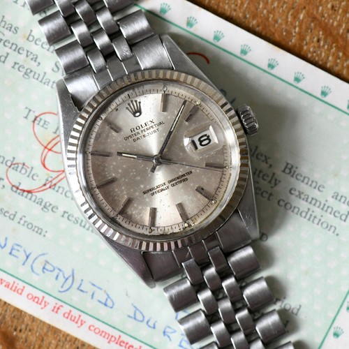 Rolex datejust steel white - rolex,