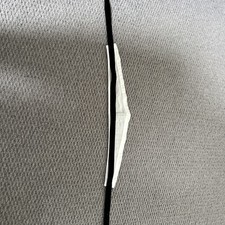 White Waitress Maid Cap Coronet With Black Velvet tv sissy