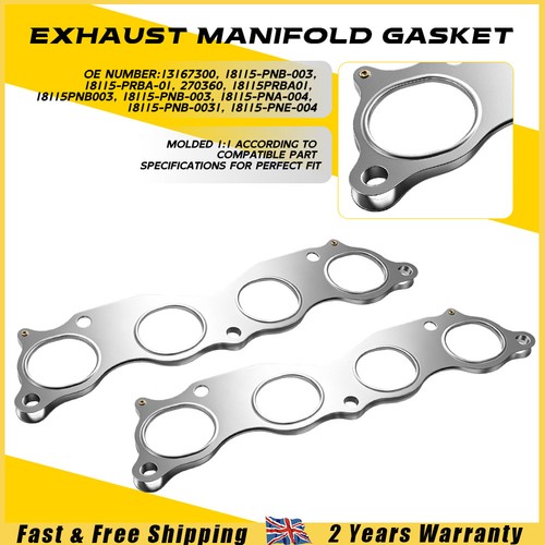 2pcs exhaust manifold - 2pcs,
