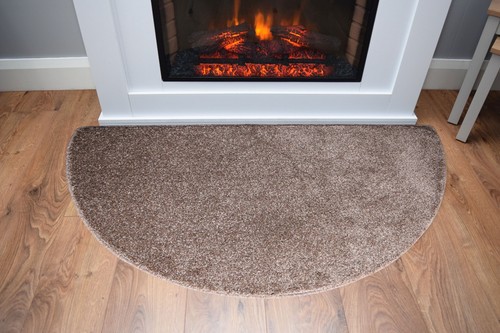 Half moon hearth rug - half,