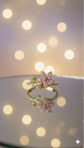 Natural pink morganite