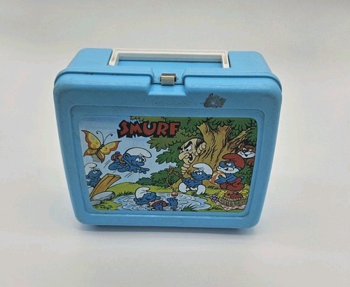 Vintage smurfs thermos - 80’s,