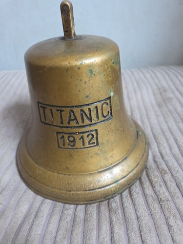 Titanic 1912 large brass bell - large,