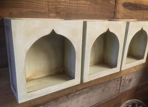 Handmade shabby chic wall - shabby, chic,