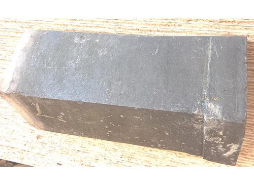 Angle clay ridge tile - tile, cut