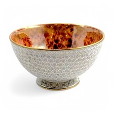 Daisy Makeig-Jones Wedgwood lustre bowl, diaper and goldfish, Z4826, c. 1915