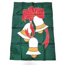 Jingle Bells Flag 28"x40" Waterproof Colorfast Flag Factory Appliquéd In/Outdoor