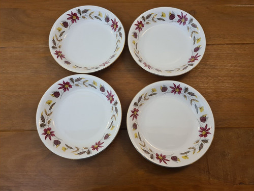 Burleigh ware dessert - 4, x