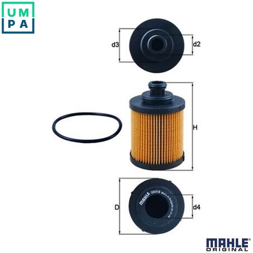 Oil filter 418d for - filter, ox