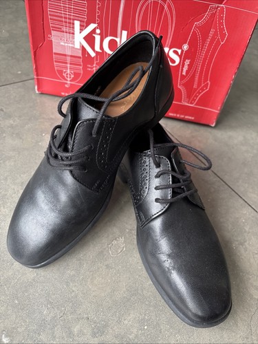 Boys black kickers lace - kickers, lace-up