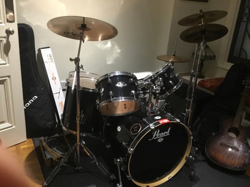 Pearl export drumset - export,