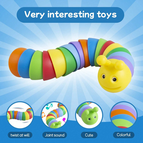 Colorful worm stress - colorful,