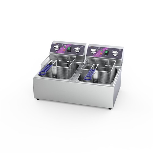 Commercial electric deep - electric, fryer