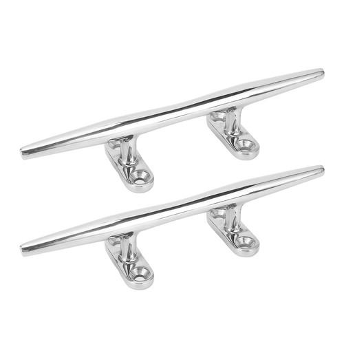 Rope cleats 2pcs 8in - 8in, open