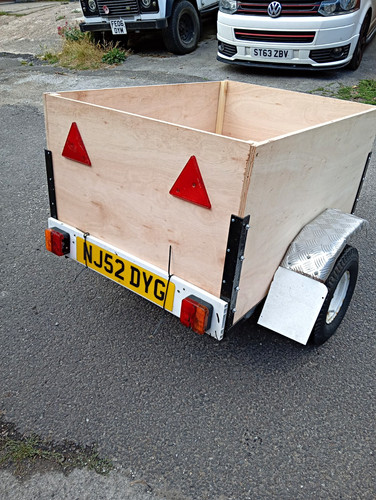 4ft 3ft box trailer for - x,