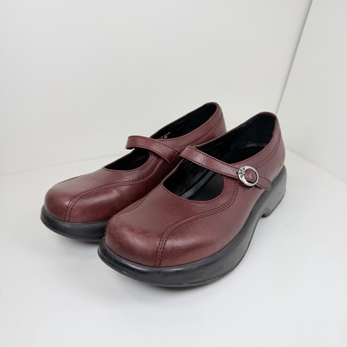 Dansko burgundy leather - burgundy,