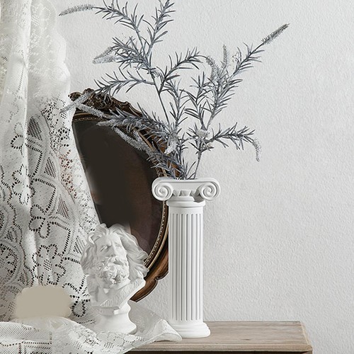 Roman pillar plant stand - roman,
