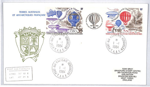 Taaf antarctic france - france, 1984