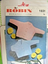 Robin Knitting Pattern, Baby's