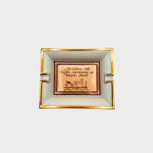 Limoges ashtray for hermès - ashtray,