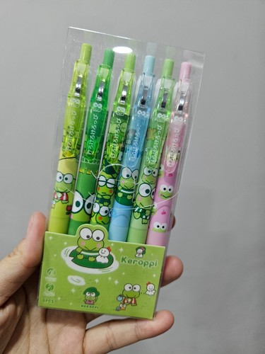 Keroppi black ink pens - ,