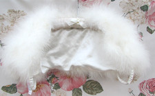 *Ivory FEATHER Fur Effect