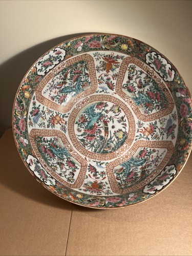Large chinese rose - rose, medallion