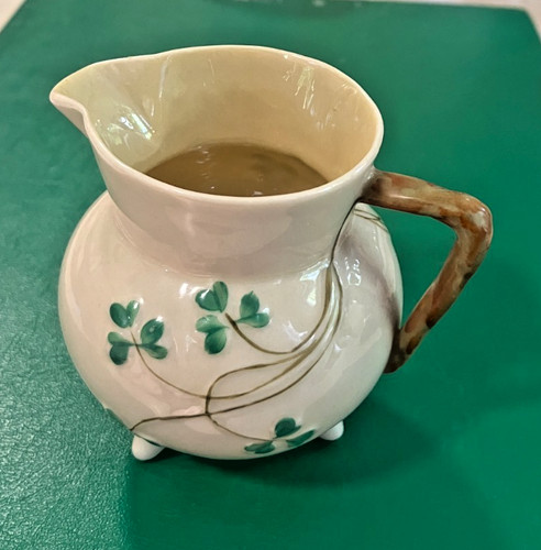 Rare belleek shamrock in - belleek,