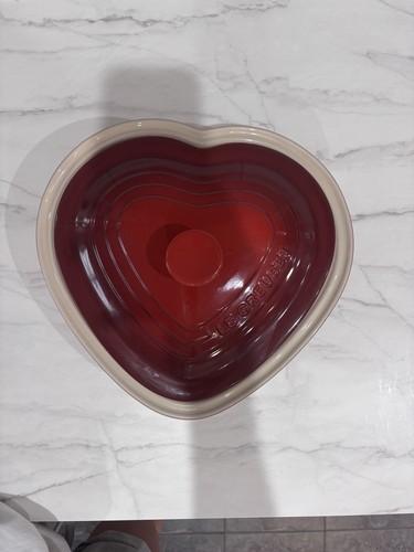 Rare creuset heart shaped - rare,
