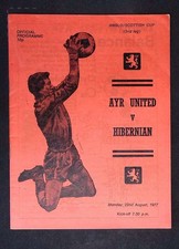 22/08/1977 Ayr United v