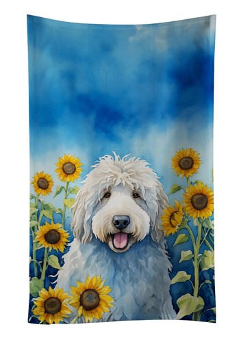Komondor sunflowers kitchen - komondor,