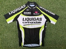 Cannondale Sugoi Team Liquigas SS Cycling Bike Summer Jersey Top ~ Small
