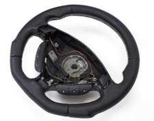 Flattened Leather Steering